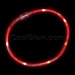 Fun Central X821 LED Light Chaser Necklace - Red Kit