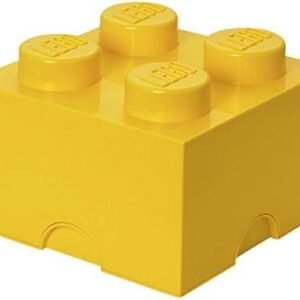 LEGO Storage Brick 4, Yellow Kit Toy Fun Kids Pack