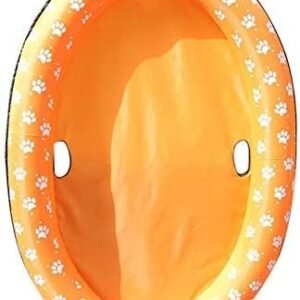 Vercico Inflatable Pool Float for Adult Dogs and Puppies, Large Contemporary Pet