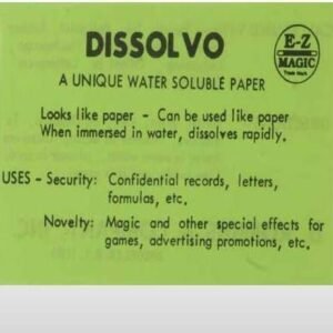 Dissolvo - Spy Paper Kit Toy Fun Kids Pack Set