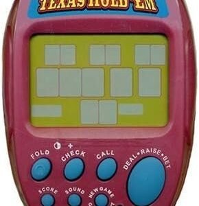 Texas Hold Em Poker Hand Held Game Kit Toy Fun