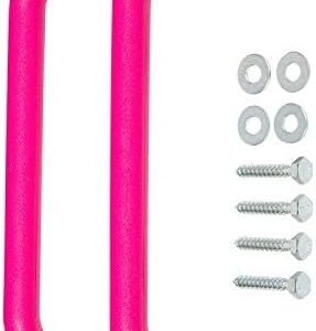 Swing Set Stuff Playground Handles with SSS Logo Sticker, Pink, 13