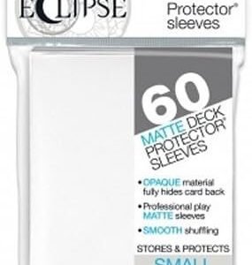 Ultra Pro Pro-Matte Eclipse Small White 60 Sleeves -85268 Kit
