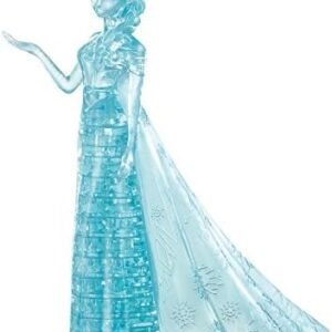 BePuzzled Original 3D Crystal Jigsaw Puzzle - Elsa Disney Frozen Brain Teaser,