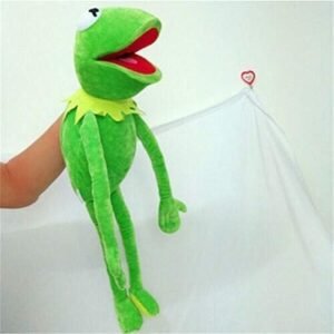 Wahahay Kermit The Frog Puppet, The Muppets Movie Soft Stuffed Plush Toy,