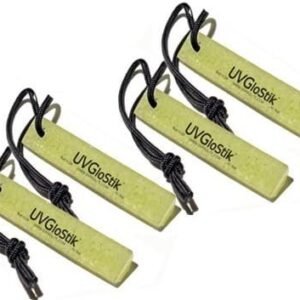4 Pack UVGloStik- Reusable Glow Stick Kit Toy Fun Kids