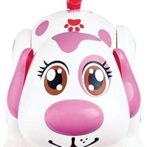 MeeYum Kids Pretend Play Electronic Pet Dog Interactive, Responds to Touch, Walking,