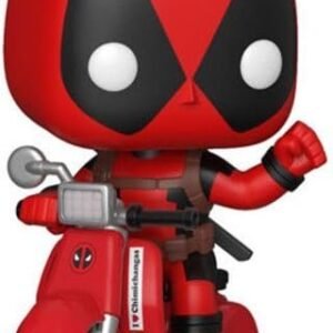 Funko Pop Ride Marvel Deadpool & Scooter Collectible Figure, Multicolor
