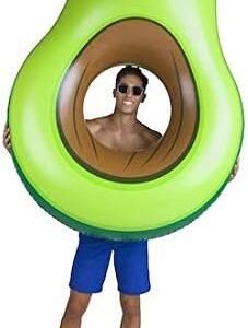 BigMouth Inc Giant Inflatable Avocado Pool Float, Durable Fun Pool Tube with