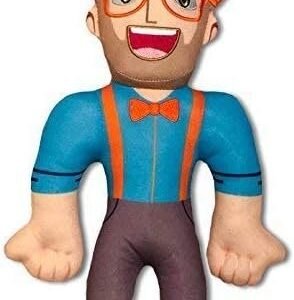 Lanmando My Buddy Feature Plush Doll - 13 inch Navy Blue