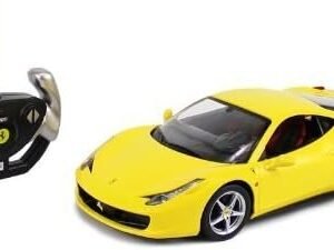 Yellow Licensed 1/14 Scale Ferrari 458 Italia Radio Remote Control Sport Car