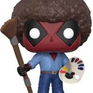 Funko POP Marvel Deadpool Playtime- Bob Ross Kit Toy Fun