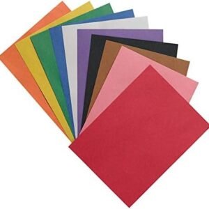 SunWorks Heavyweight Construction Paper, 18 x 24 Inches, Assorted Colors, Pack of
