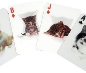 Kikkerland Playing Cards Kit Toy Fun Kids Pack Set Play