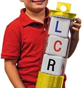 LCR Big Left Center Right Dice Game - Indoor/Outdoor Classic 18 H