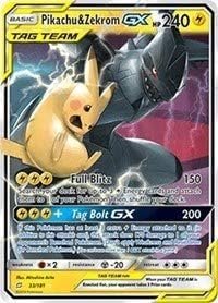 Pikachu & Zekrom GX - 33/181 - Ultra Rare Kit