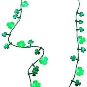 The Electric Mammoth LED Light Up Shamrock Necklace Pendant Kit