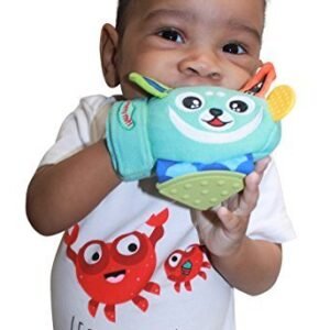 Yummy Mitt Teething Mitten- -Natural Self-Soothing Handy Teething Remedy- 3-8 Months- 100%