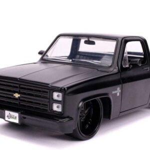 1985 Chevy C10 Pickup, Primer Black - Jada 31604 - 1/24 Scale