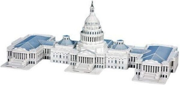 Liberty Imports 3D Puzzle DIY Model Set - Worlds Greatest Architecture Jigsaw