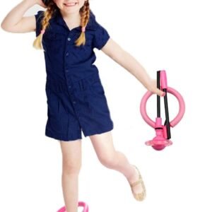 ILNCLUY Skip Ball for Kids, Foldable Ankle Skip Ball Flashing Jumping Ring