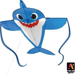AmaZing Kites 2D Nylon Baby Shark Kite - 65 Tall 5 feet