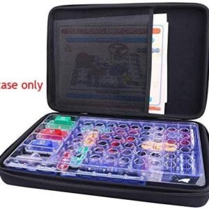Aenllosi Hard Organizer Storage Case for Snap Circuits Jr. SC-100 Electronics Discovery