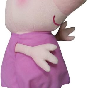 Entertainment One Peppa Pig Character Shaped Super Soft Plush Cuddle Pillow, Pink