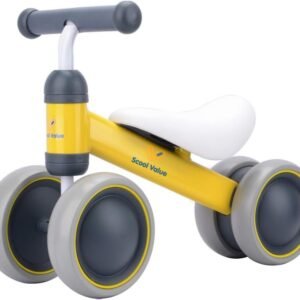 Scool Baby Balance Bike, Balance Bike for Toddlers Baby Bicycles Perfect First