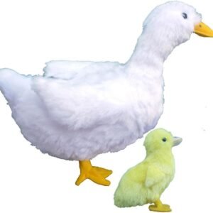 Adore 13 Standing Donna The White Duck with Baby Plush Stuffed Animal