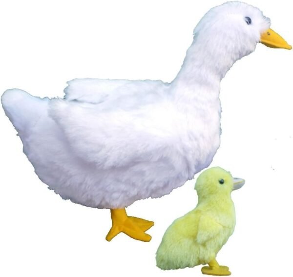 Adore 13 Standing Donna The White Duck with Baby Plush Stuffed Animal