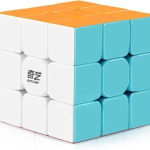 D-FantiX Qiyi Warrior W 3x3 Speed Cube Stickerless 3x3x3 Magic Cube Puzzles
