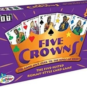SET Enterprises Five Crowns Card Game Kit Toy Fun Kids