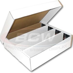 BCW Monster Storage Box, Holds 3,200 Standard Sized Trading Cards, 200 Pound