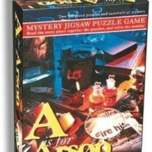TDC Games Alphabet Mystery 500 Piece Jigsaw Puzzle - A Is For