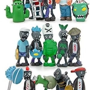 MAGGIFT Plants vs Zombies Series PVC Toys,16 Piece Kit Toy