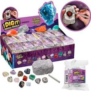 Thames & Kosmos I Dig It Rocks & Fossils - 24 Mini