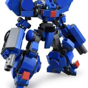 LogMech Original Series Blue Gustav MOC Frame Mech Building Blocks Robot 384