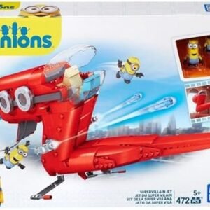 Mega Construx Minions Supervillain Jet Kit Toy Fun Kids Pack