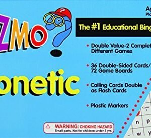 Learning Advantage 8210 QUIZMO Phonetic Card Kit Toy Fun Kids