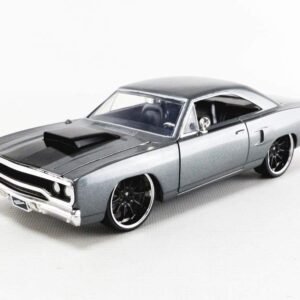 Jada 1970 Plymouth Road Runner Grey Doms Fast & Furious 1/24 Scale