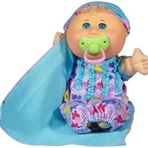 Cabbage Patch Kids 12.5 Naptime Babies - Blonde Hair/Blue Eye Girl Baby