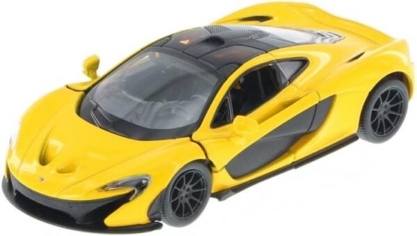 McLaren P1, Yellow - Kinsmart 5393D - 1/36 Scale Diecast Model Toy