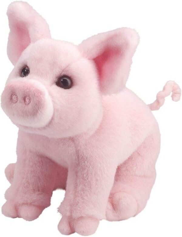 Douglas Betina Pink Pig Plush Stuffed Animal Kit Toy Fun