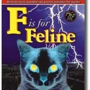 TDC Games F is for Feline - Alphabet Mystery Puzzle