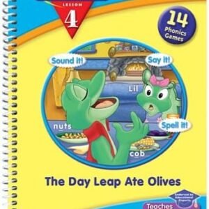 LeapPad Phonics Book 4 Kit Toy Fun Kids Pack Set
