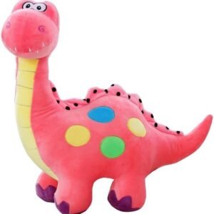 Marsjoy 14 Pink Stuffed Dinosaur Plush Toy, Plush Dinosaur Stuffed Animal, Dinosaur