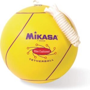 Mikasa Sports Tetherball, Ultra Cushioned - Yellow Kit Toy Fun