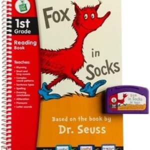 Dr. Seuss Fox in Socks 1st Grade LeapPad Book & Cartridge