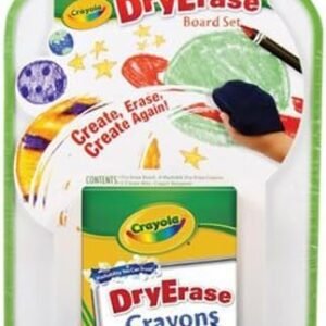 Crayola Dry Erase Board Set Kit Toy Fun Kids Pack